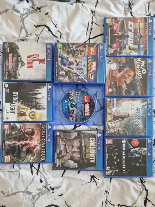 Продам игры на ps4