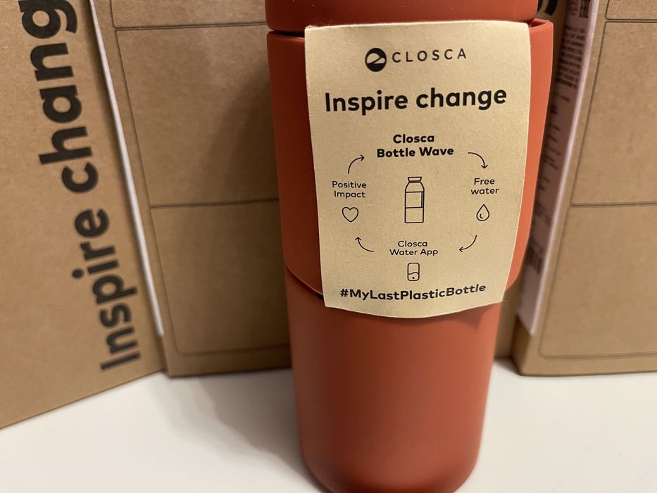 Termos sticla otel  marca Closca premium -cadou premium