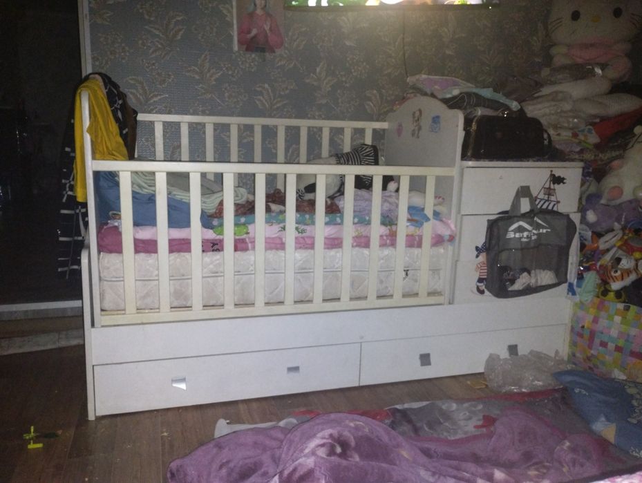 Детская кроватка трансформер