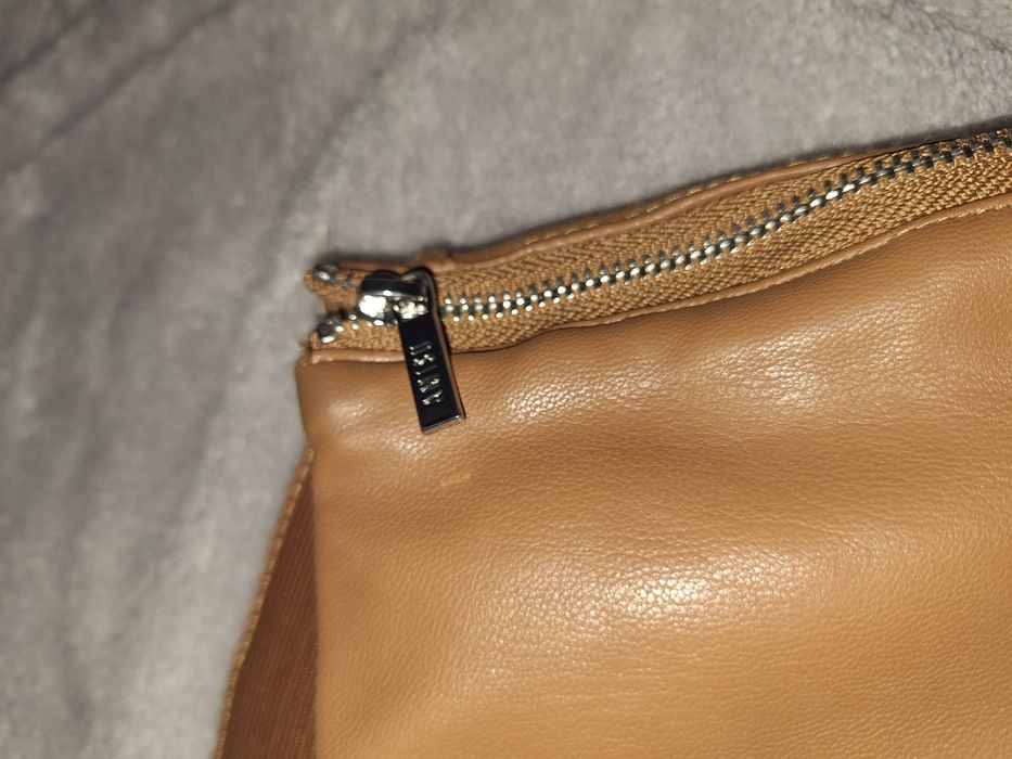 Кожен  панталон с цип