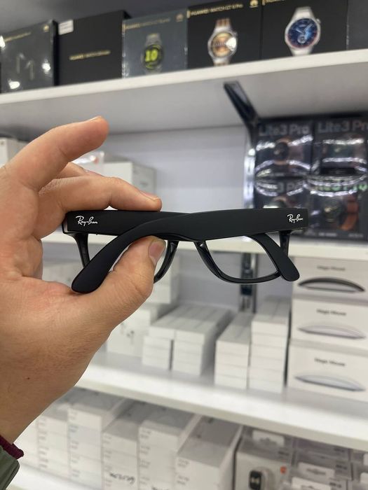 Умные очки Ray-Ban Meta Wayfarer Shiny Black, Green