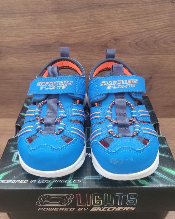 Като нови!Детски сандали Nike,Skechers-24номер