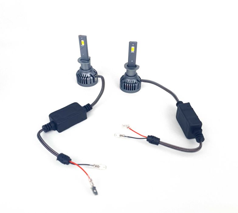 Faza Lunga-BEC LED H1-30000Lm-6500K-110W-CANBUS-Profesionale-Aliaje-L3