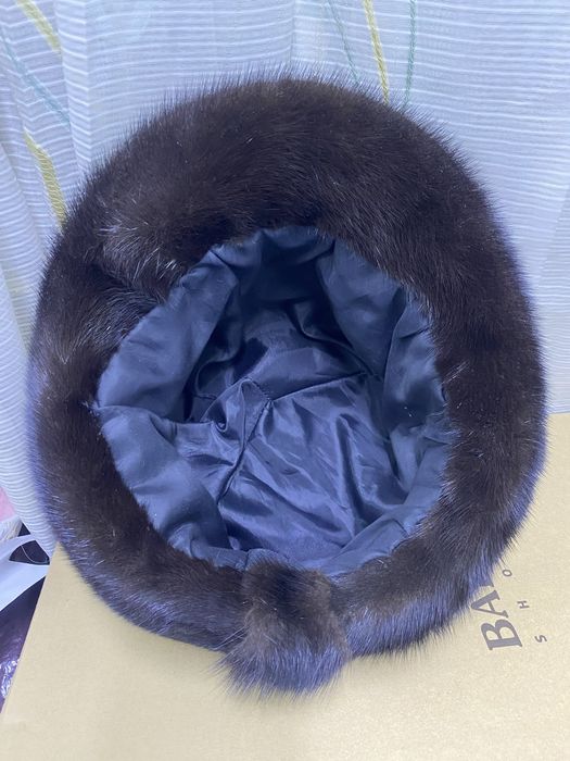 Шапка норковая