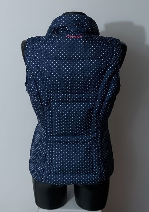 Vestă Napapijri Geographic Ultralight puf de rață, mărime M, albastră