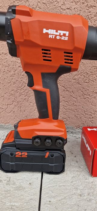 Hilti pistol de popnituri biax pe acumulatori
