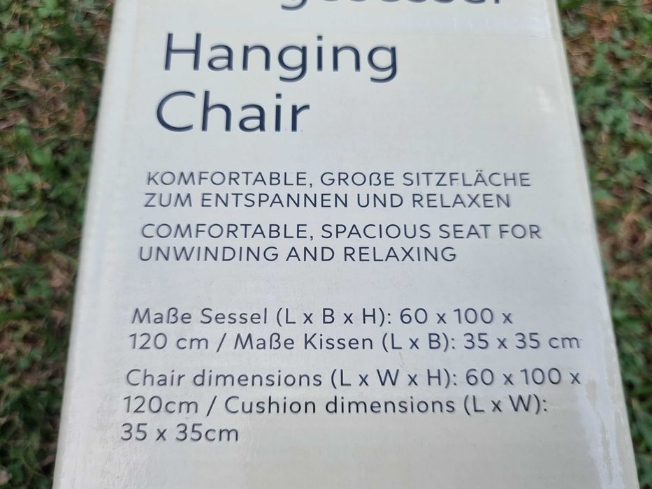 Hamac scaun fotoliu suspendat