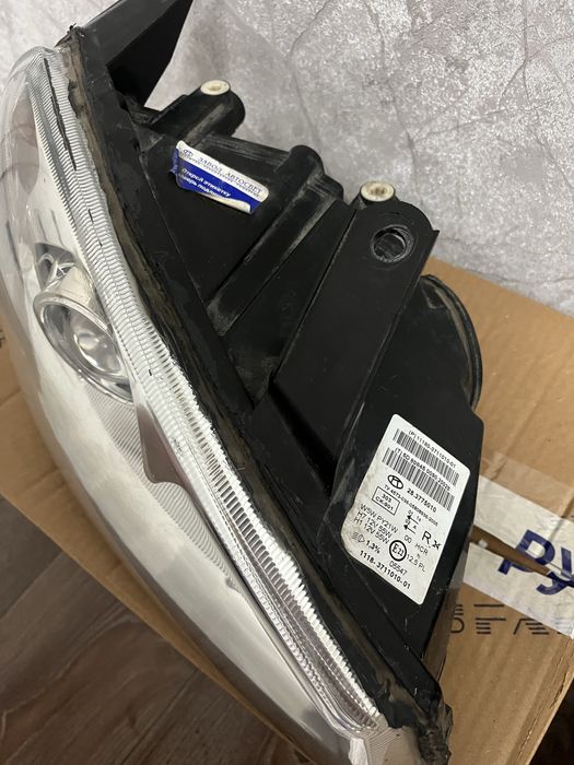 Фары линзы калина 1