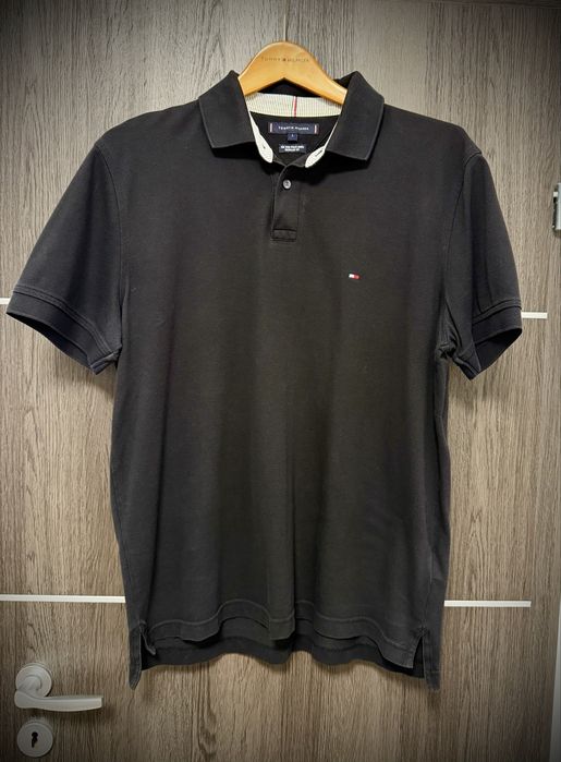Tricou tommy hilfiger polo marimea L tricouri tommy hilfiger polo tricou nike polo golf