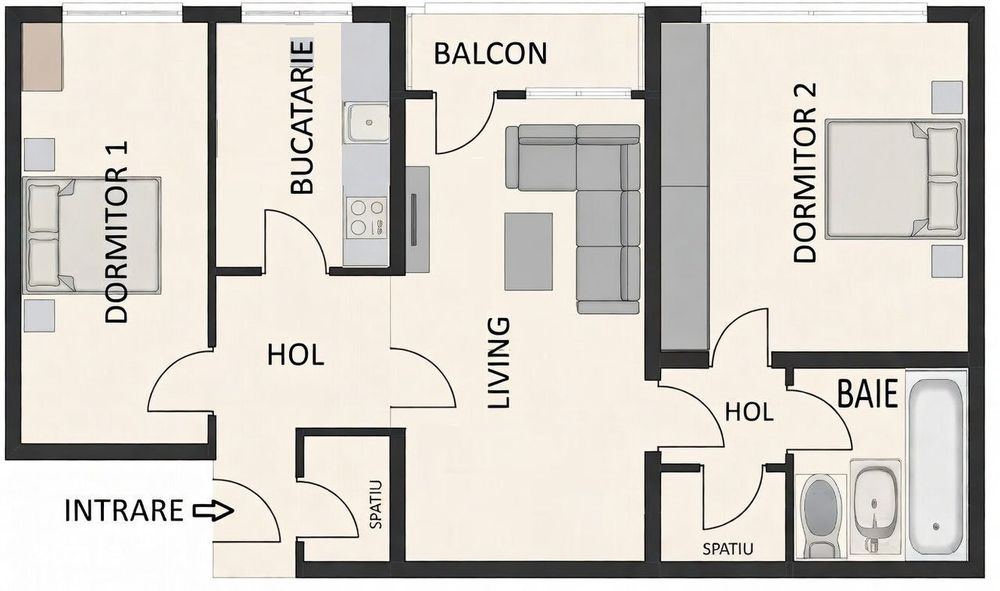 Vand apartament 3 camere in Sfantu Gheorghe