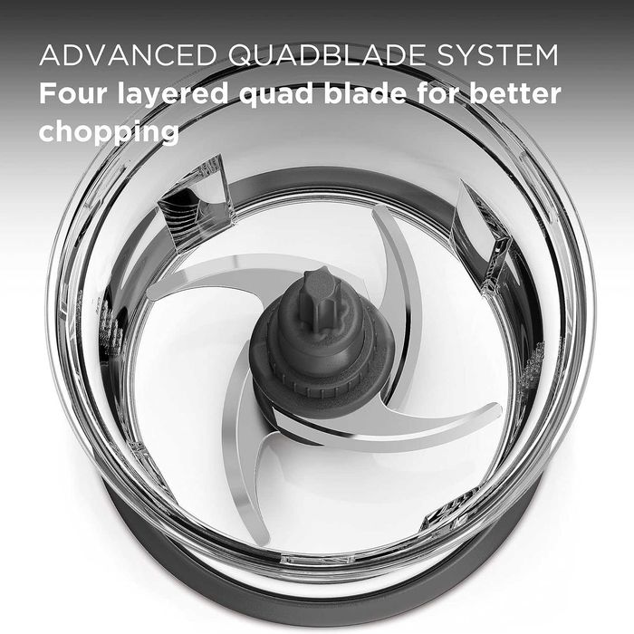 Чопър Kenwood Easy Chop, купа 0,5л, 2 скорости, 500W, CHP61.100