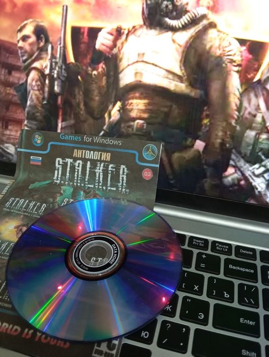 Диск с играми все части STALKER