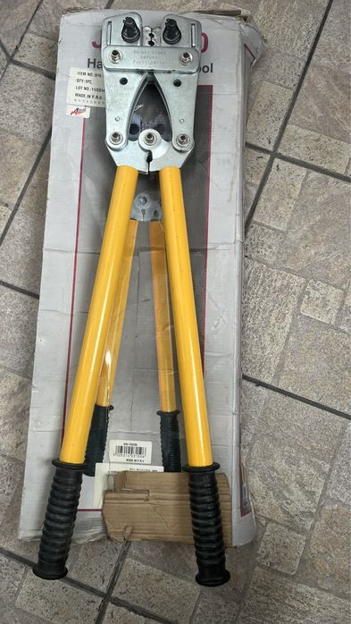 Vand presa sertizat papuci(10mm-120mm)+clampmetru.