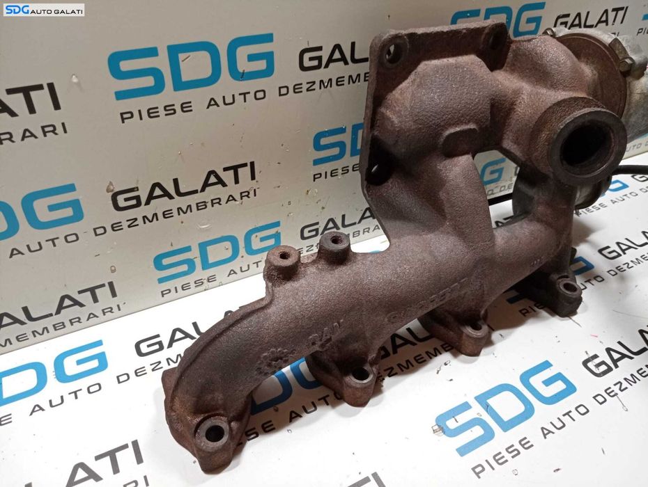 Turbo Turbina Turbosuflanta Ford Focus 1 1.8 TDDI 55 66 KW C9DC C9DA C9DB BHDA BHDB 1998 - 2004 Cod XS4Q-6K682-DC [M6863]