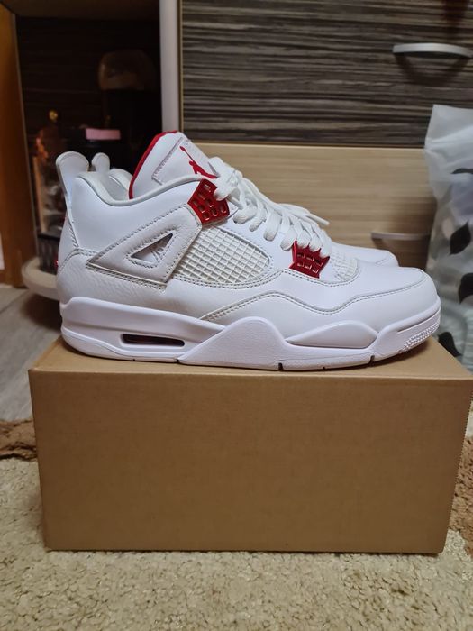 jordan 4 metallic red
