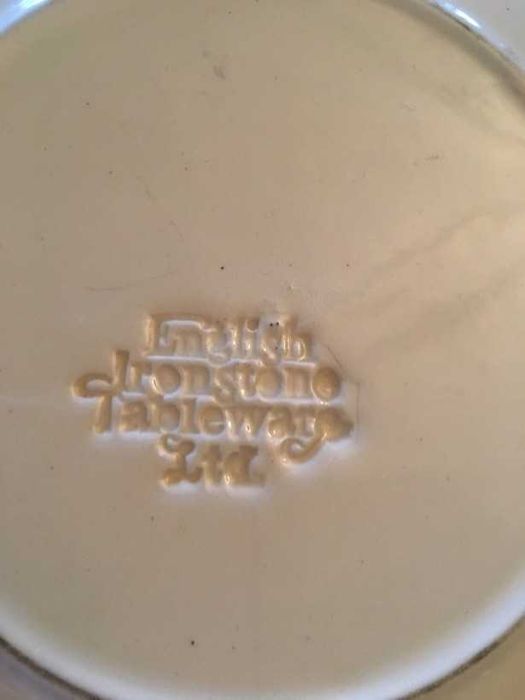 Set 8 farfurii portelan englezesc-marcate-Olanda