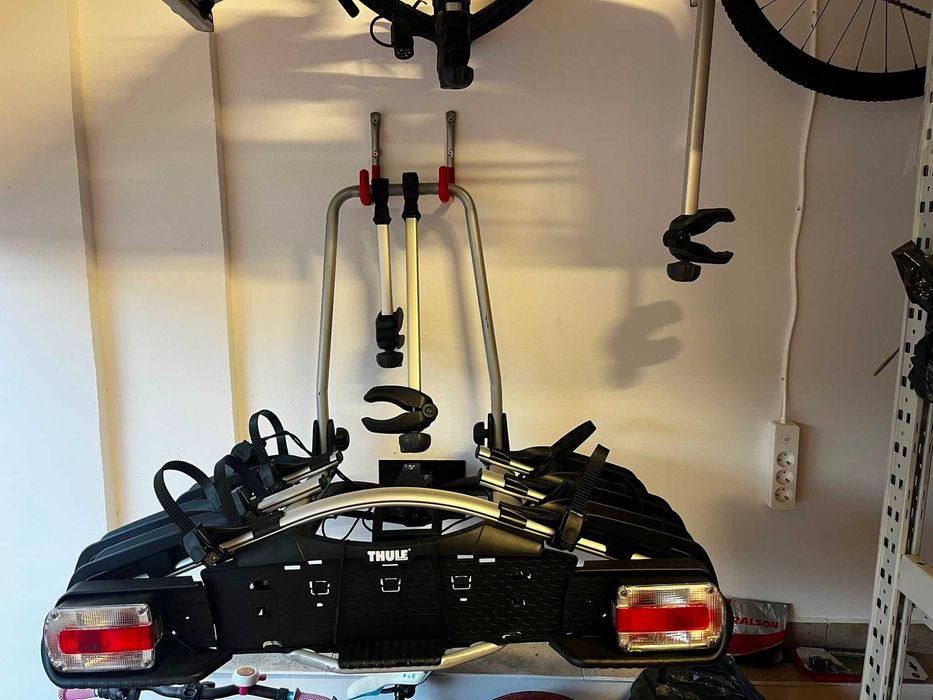 Suport 3 biciclete Thule + piese de schimb