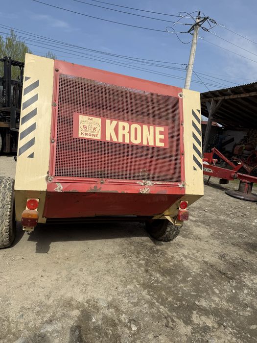 Balotiera krone kr 125 presa rotunda claas rollant