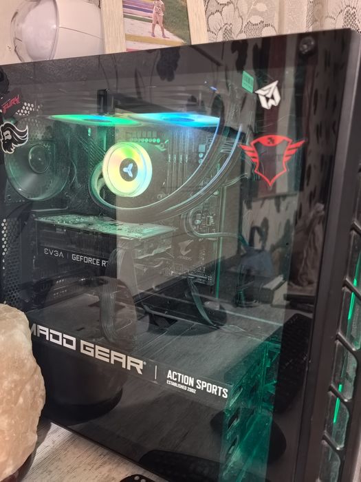 Геймърски компютър – i5-11600 / RTX 2060 / 32GB RAM / SSD+HDD / Водно