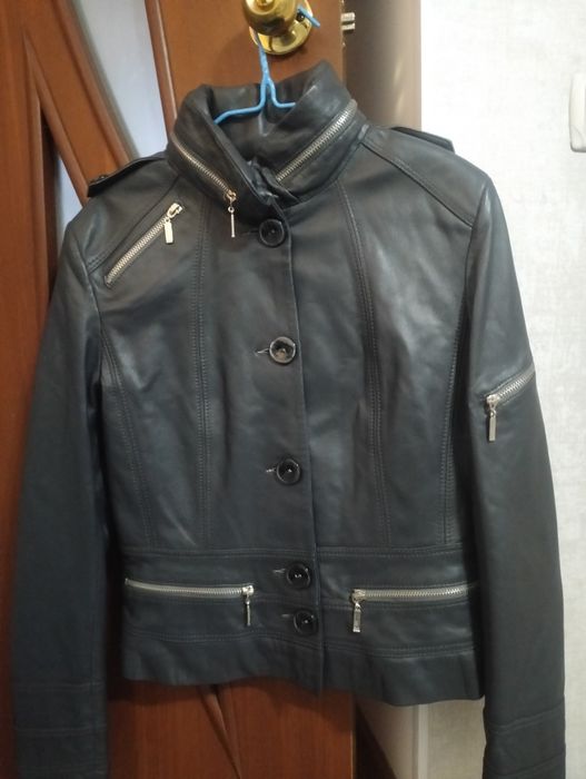 Кожаная куртка 100%