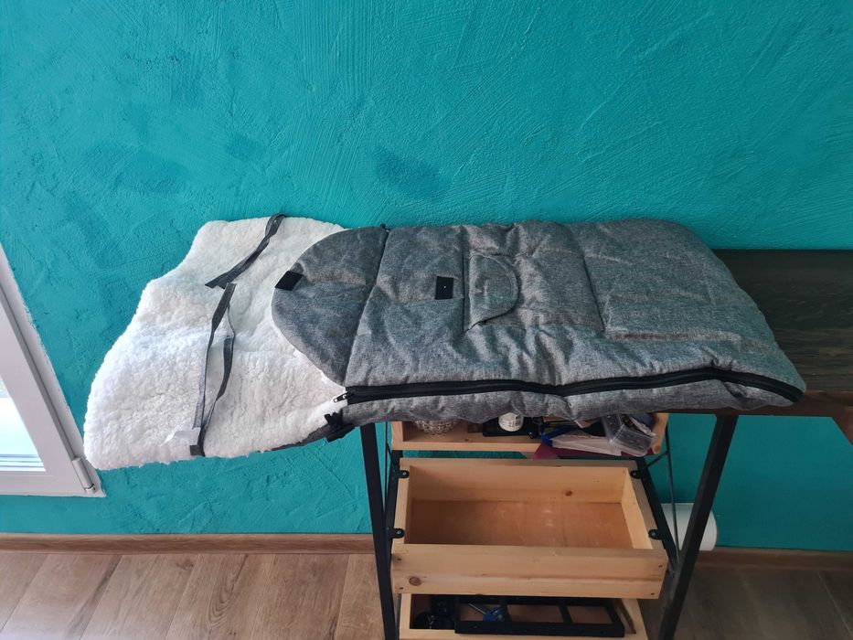 Универсален зимен чувал за бебешка количка