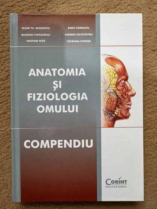 Anatomia și fiziologia omului. Compendiu -  Carmaciu Carmen Salavastru