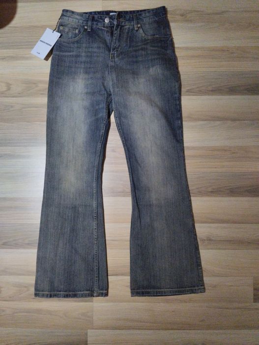 мъжки flared дънки