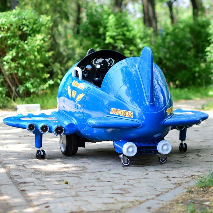 Avion electric copii Eyas plane BJ20201 60W 12V, telecomanda