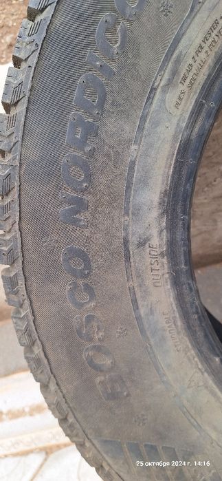 Продам б/у автошины 265/65/17 с шипами