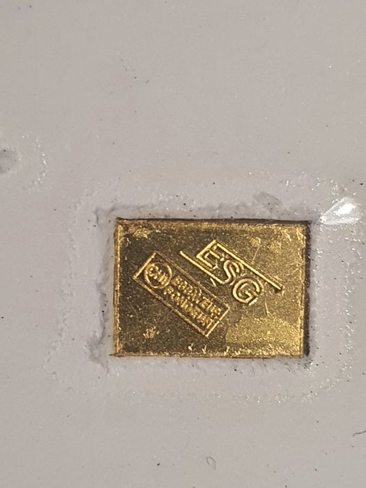 Lingou aur 0,5 grame, 24 K, certificat