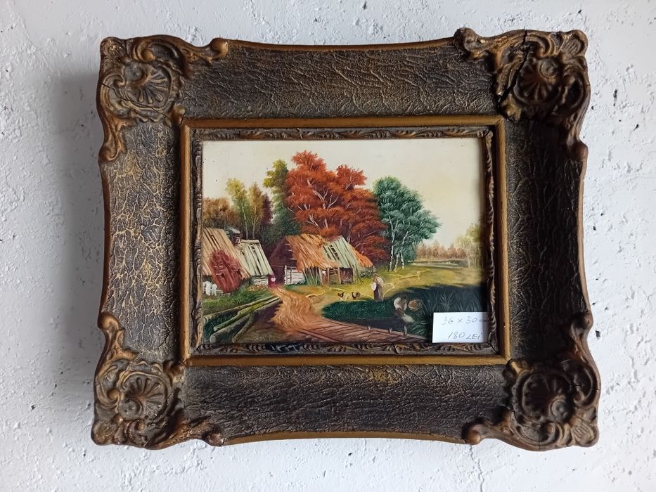 Ulei pe pânză vechi