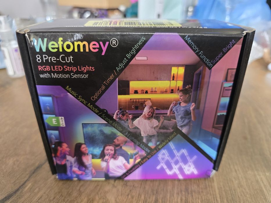 RGB LED лента Wefomey 8 Pre-Cut RGB LED 5метра
