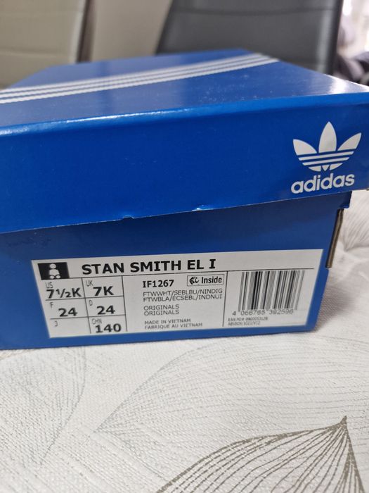 Adidas Stan Smith kids 24 размер