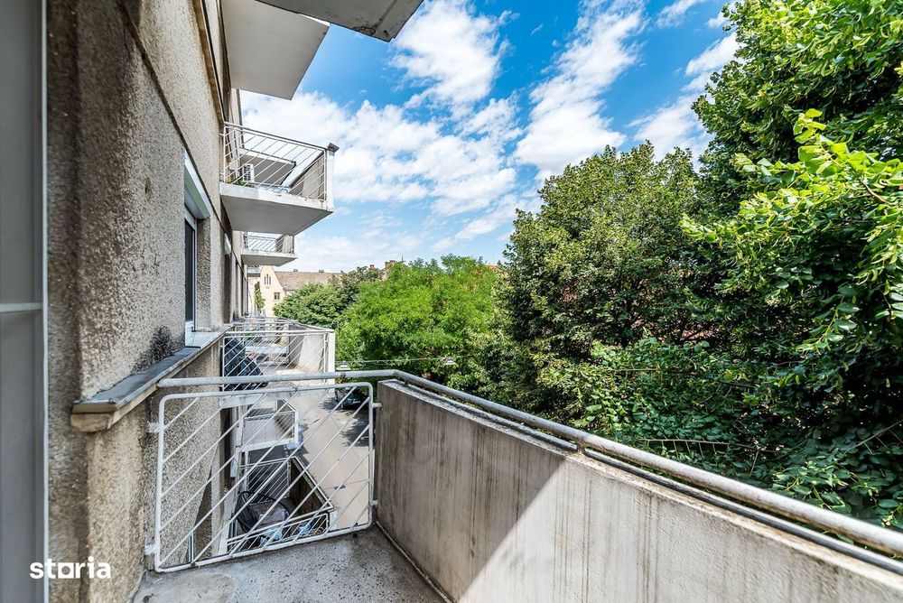 Câștigi o oră pe zi! Apartament cu 2 camere ultracentral, etaj 2