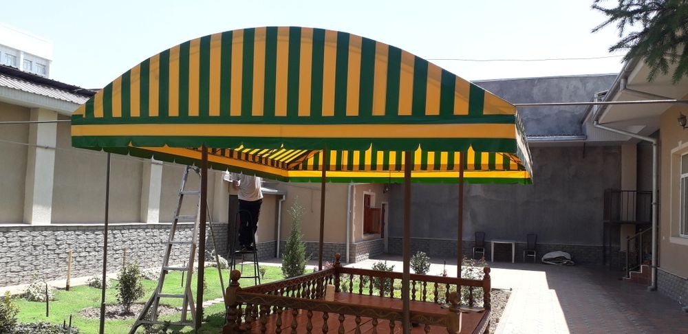 Банер баннер тент сетка установка