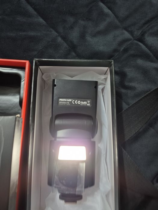 Blitz manual Photoolex M500 Led Canon, Nikon, Sony