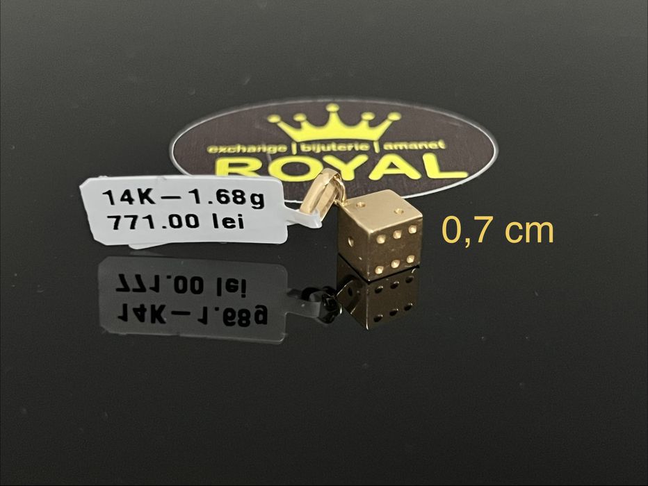 Bijuteria Royal CB : Pandantiv zar aur 14k 585   1,68 gr