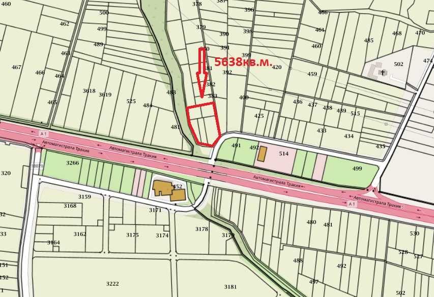 Продава се Парцел в с. Лозен, Област София-град - 5638 кв.м за 61 €/кв.м - Снимка #1