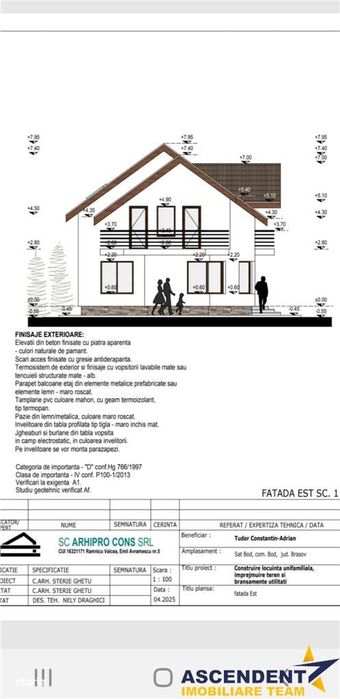 Casa eleganta pe 2 nivele, la 15 minute de Brasov, DJ 112A, finalizata