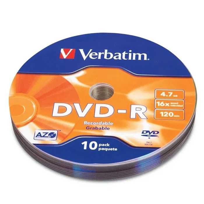 CD, DVD, Verbatimm и OMEGA, в кутийка или шпиндел
