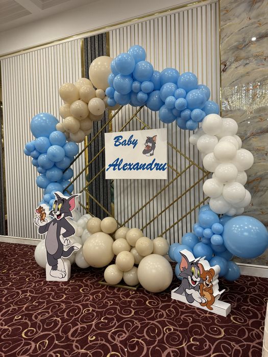 Arcada baloane botez/ nunta/ majorat- arcada deschidere magazin