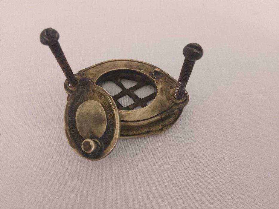 19век щипка за входна врата бронз рядка находка