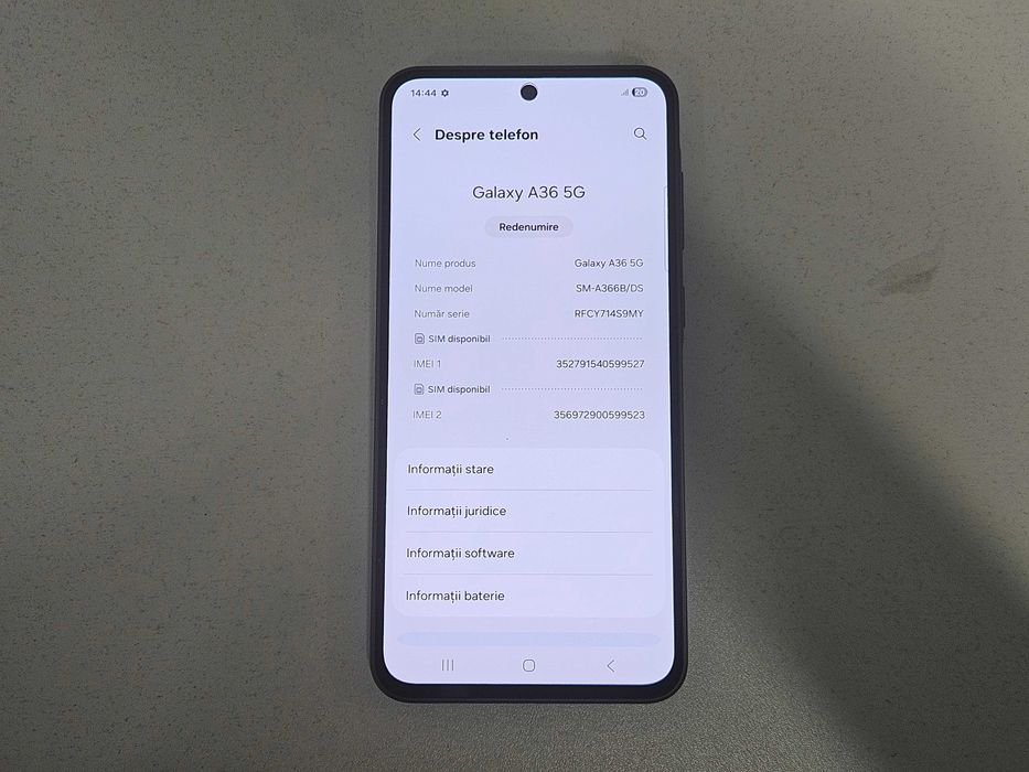 Telefon Samsung A36 5G 6/128Gb (Ag1 Alexandru B53451)