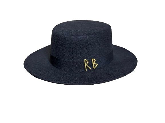 Нова дамска Шапка Fedora NL  Black