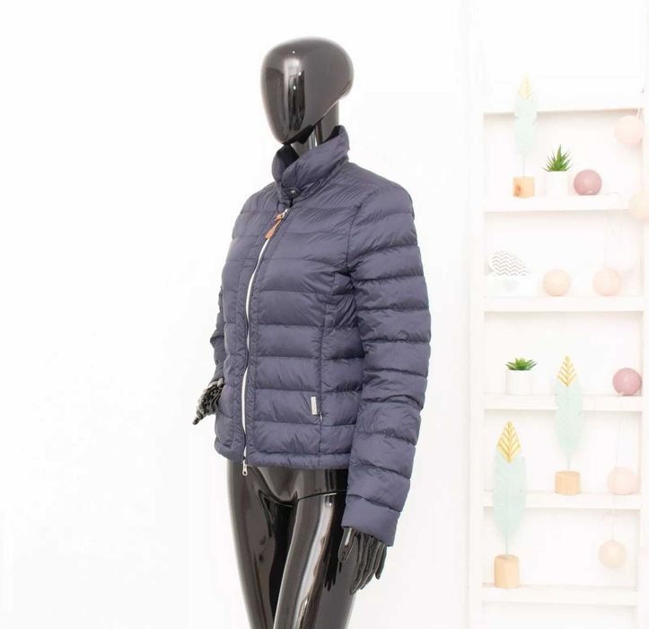 WOOLRICH оригинално дамско яке пухено синьо пълнеж пух и пера L