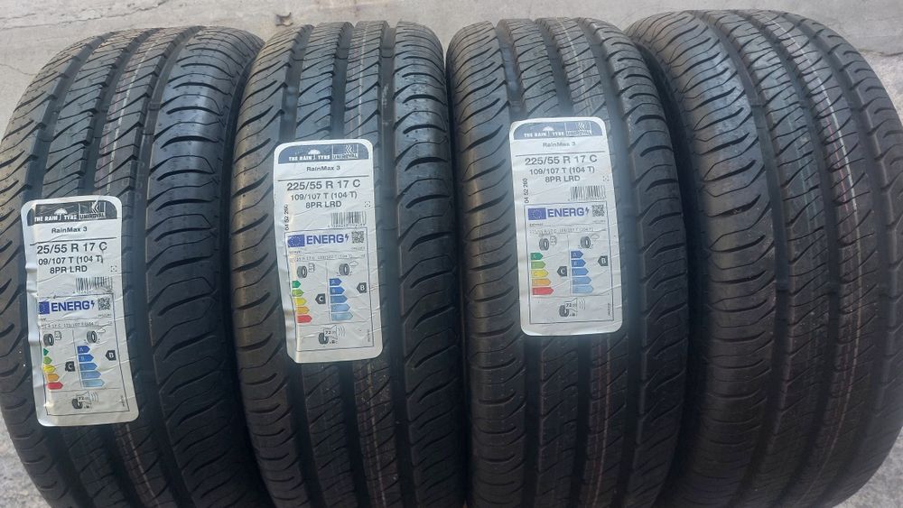 Нови гуми 225/55/17 C Uniroyal Rain Max 4 броя