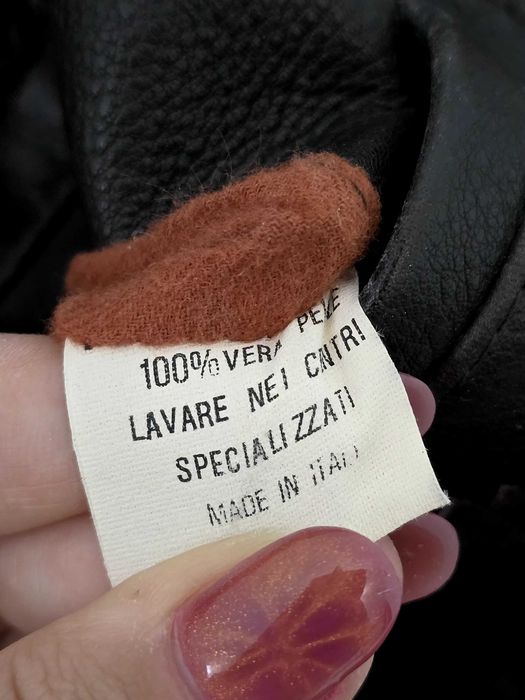 Geacă vintage din piele pentru bărbați, Perry Hills