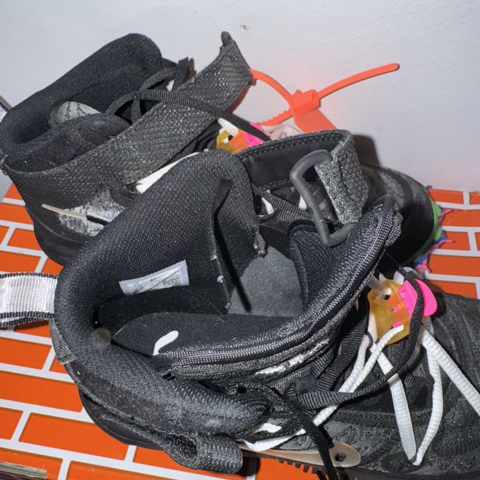 Off-White x Nike Air Force 1 Mid "Black"