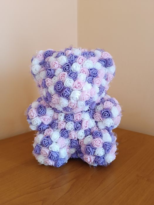 Ръчно изработени мечета от рози