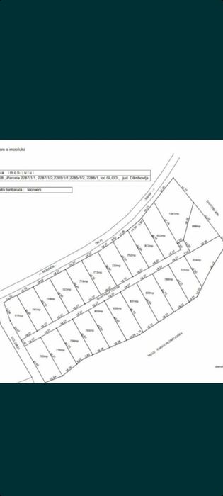 Sinaia -Moroieni Teren Intravilan
